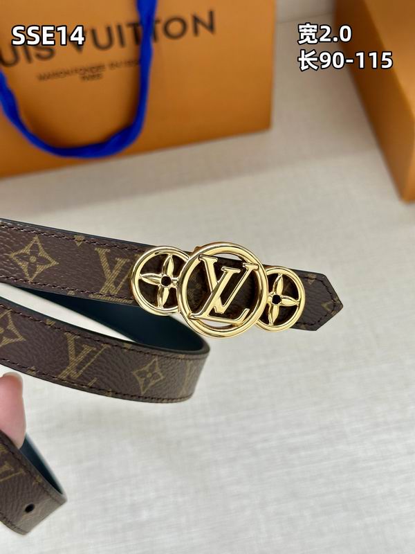 LV belt 20mmX90-115cm 8L (244)