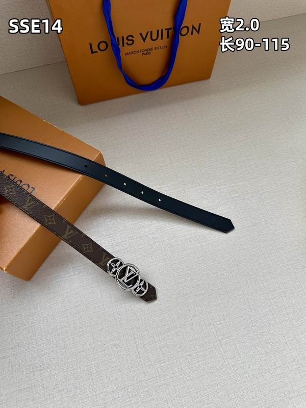 LV belt 20mmX90-115cm 8L (245)