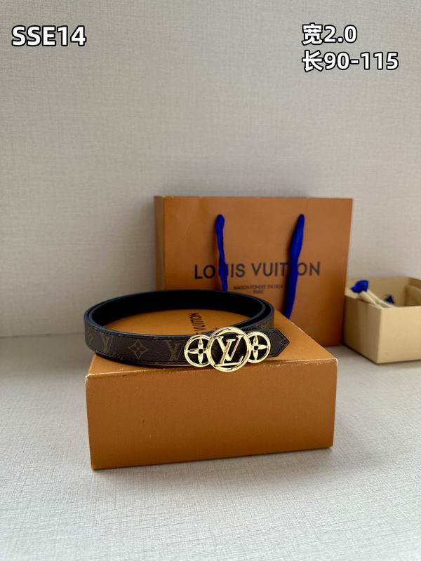 LV belt 20mmX90-115cm 8L (255)