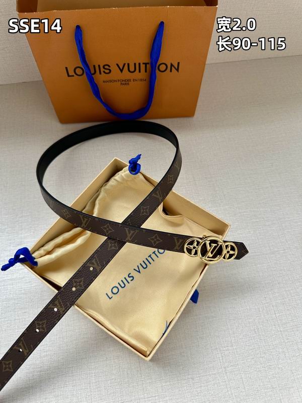 LV belt 20mmX90-115cm 8L (258)