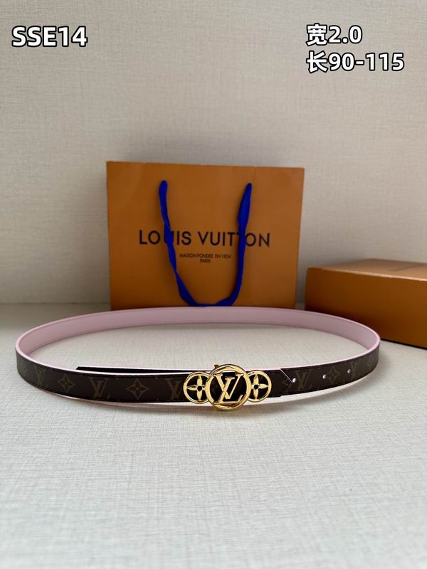LV belt 20mmX90-115cm 8L (259)