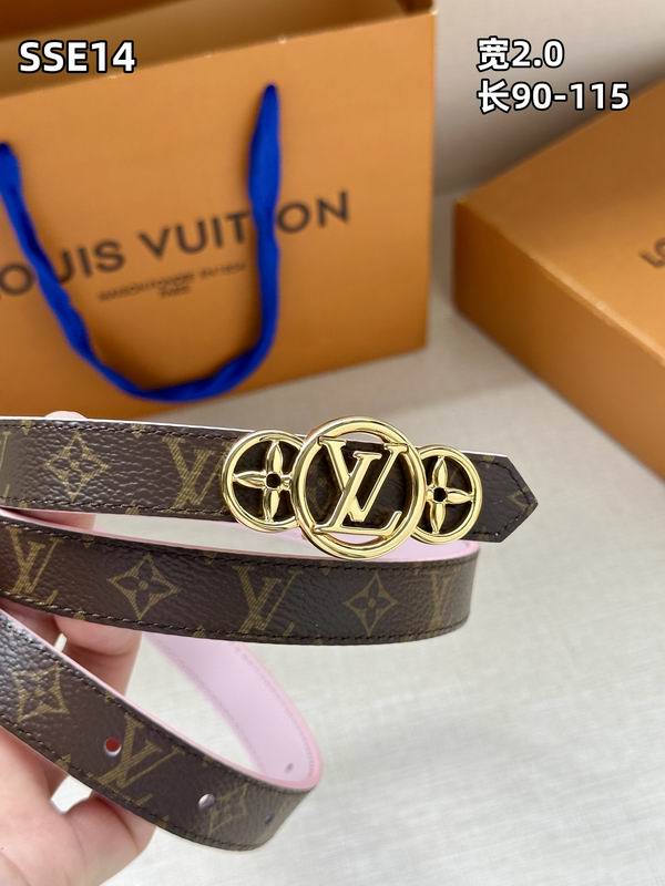 LV belt 20mmX90-115cm 8L (262)