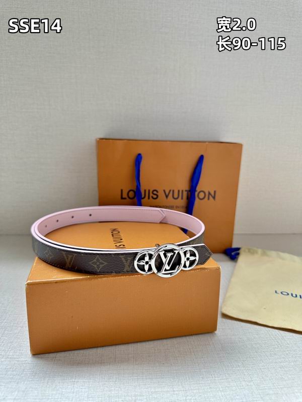 LV belt 20mmX90-115cm 8L (263)
