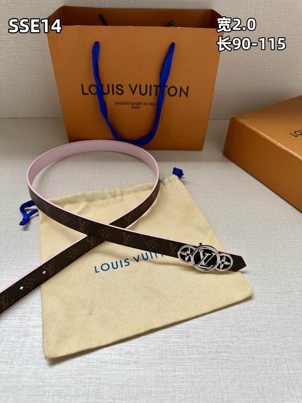 LV belt 20mmX90-115cm 8L (265)