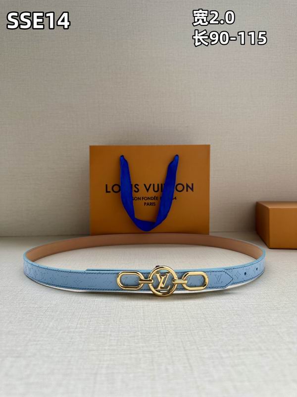 LV belt 20mmX90-115cm 8L (269)