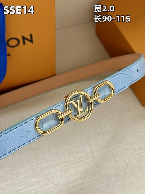 LV belt 20mmX90-115cm 8L (270)
