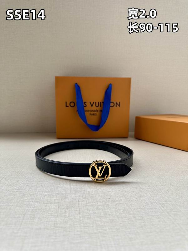 LV belt 20mmX90-115cm 8L (286)