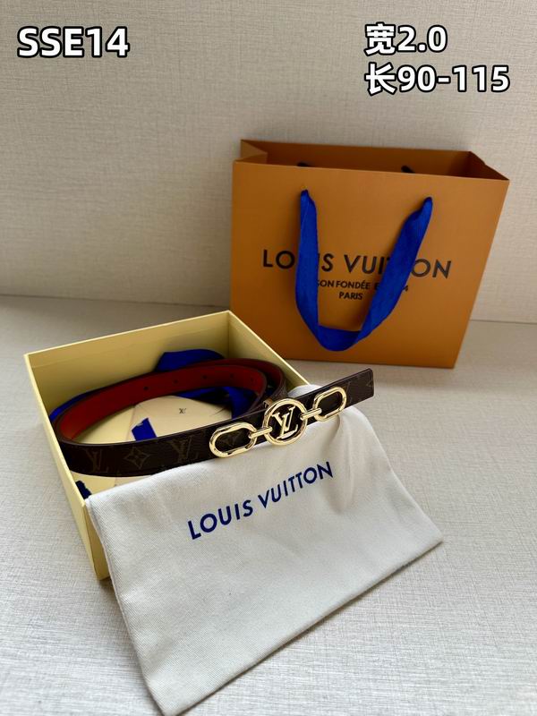 LV belt 20mmX90-115cm 8L (304)