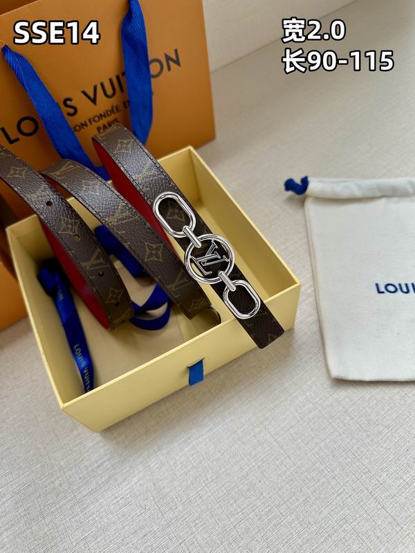 LV belt 20mmX90-115cm 8L (305)