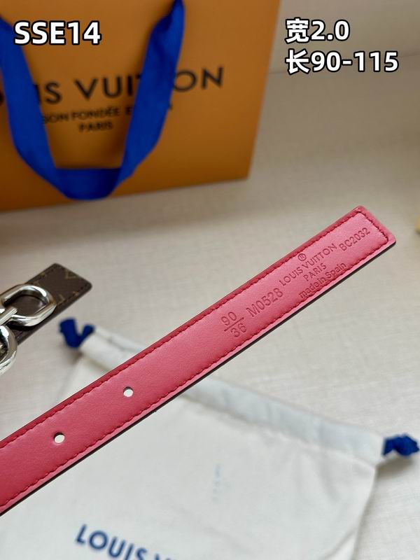 LV belt 20mmX90-115cm 8L (309)