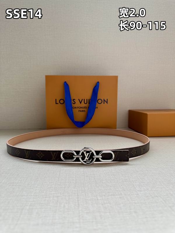 LV belt 20mmX90-115cm 8L (310)