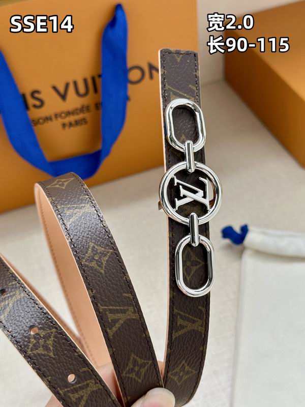 LV belt 20mmX90-115cm 8L (311)