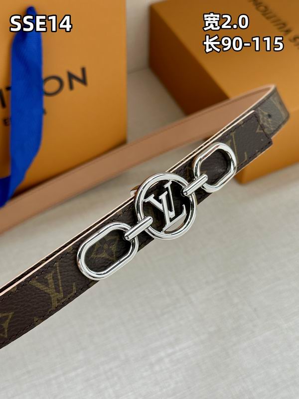 LV belt 20mmX90-115cm 8L (312)