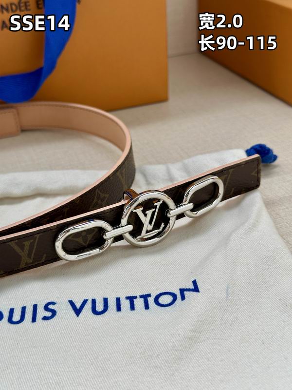 LV belt 20mmX90-115cm 8L (313)