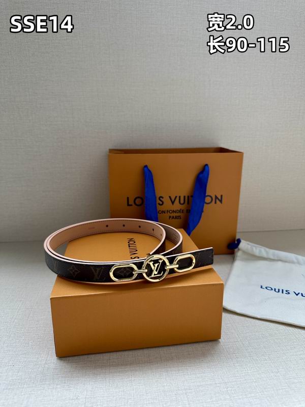 LV belt 20mmX90-115cm 8L (314)