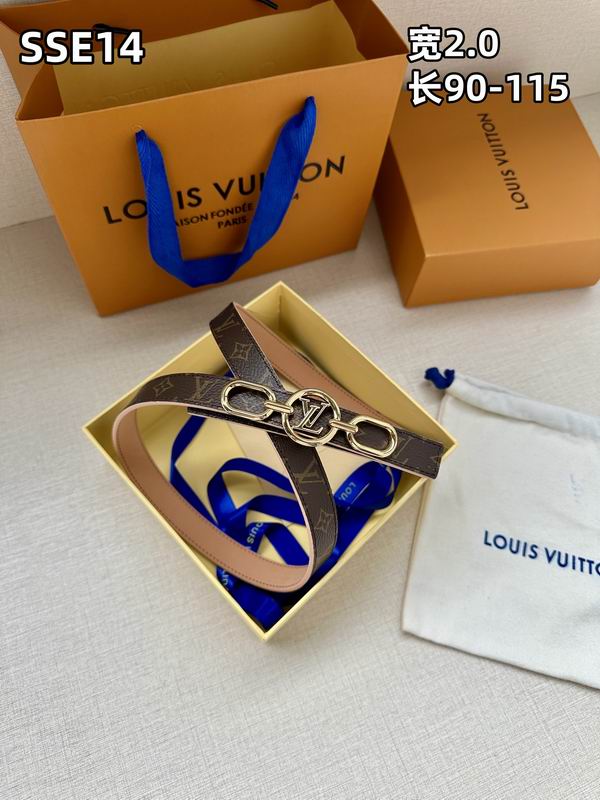 LV belt 20mmX90-115cm 8L (317)