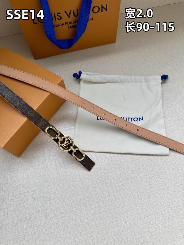 LV belt 20mmX90-115cm 8L (318)