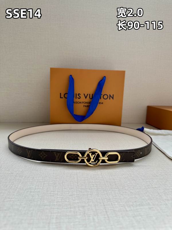 LV belt 20mmX90-115cm 8L (319)