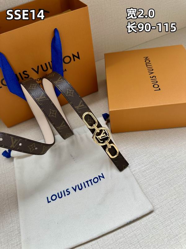 LV belt 20mmX90-115cm 8L (320)
