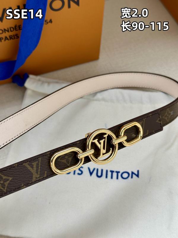 LV belt 20mmX90-115cm 8L (321)
