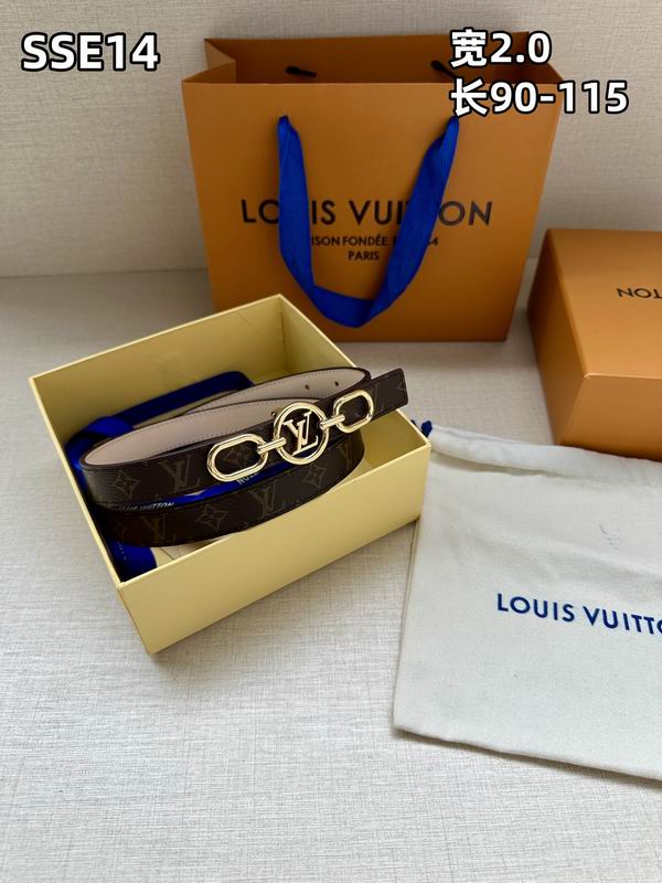 LV belt 20mmX90-115cm 8L (322)