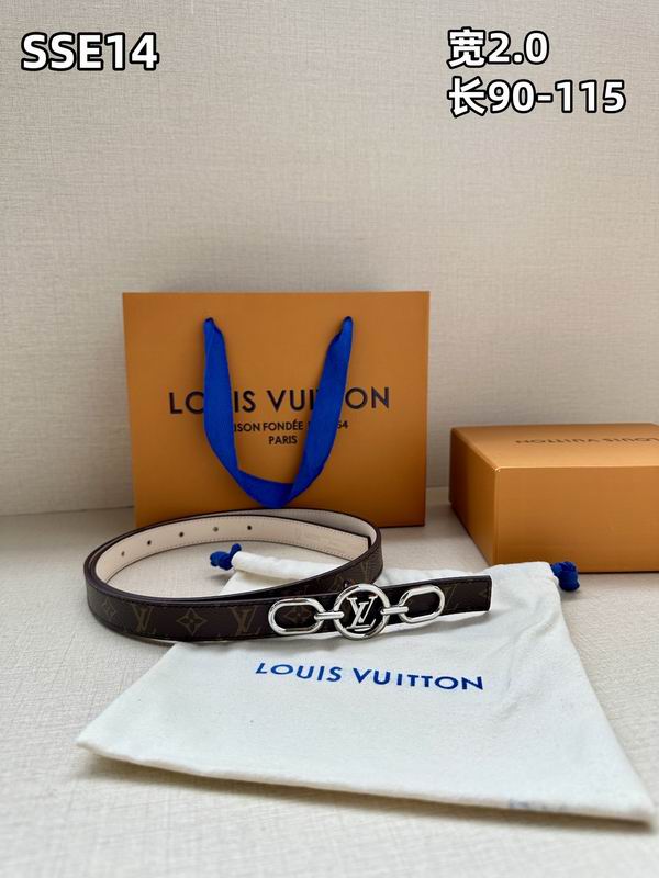 LV belt 20mmX90-115cm 8L (323)