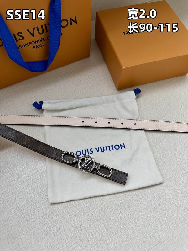 LV belt 20mmX90-115cm 8L (326)