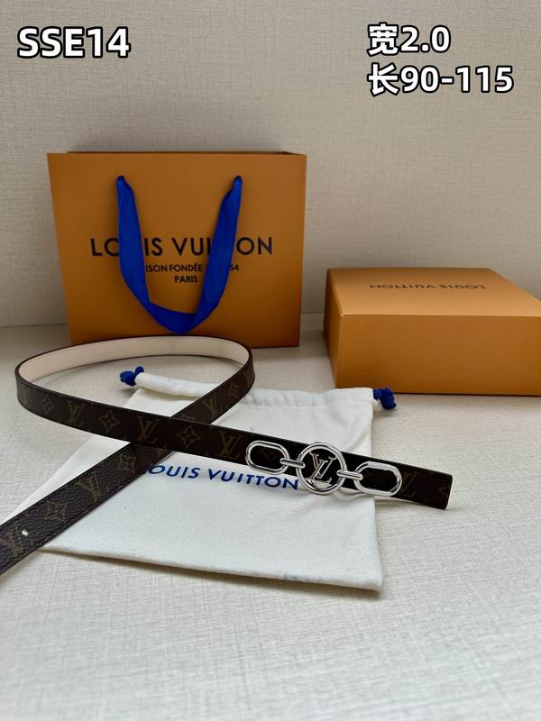 LV belt 20mmX90-115cm 8L (327)