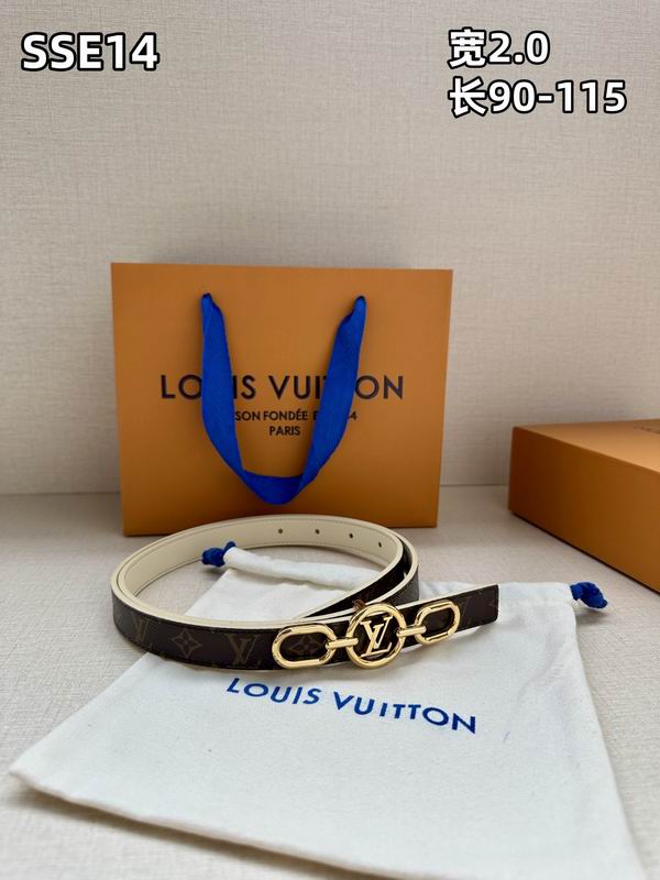 LV belt 20mmX90-115cm 8L (332)