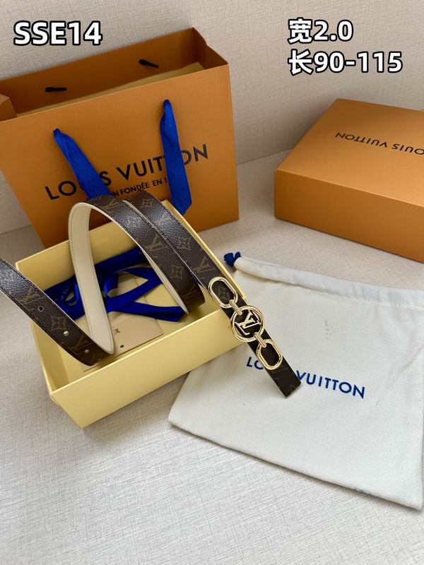 LV belt 20mmX90-115cm 8L (333)