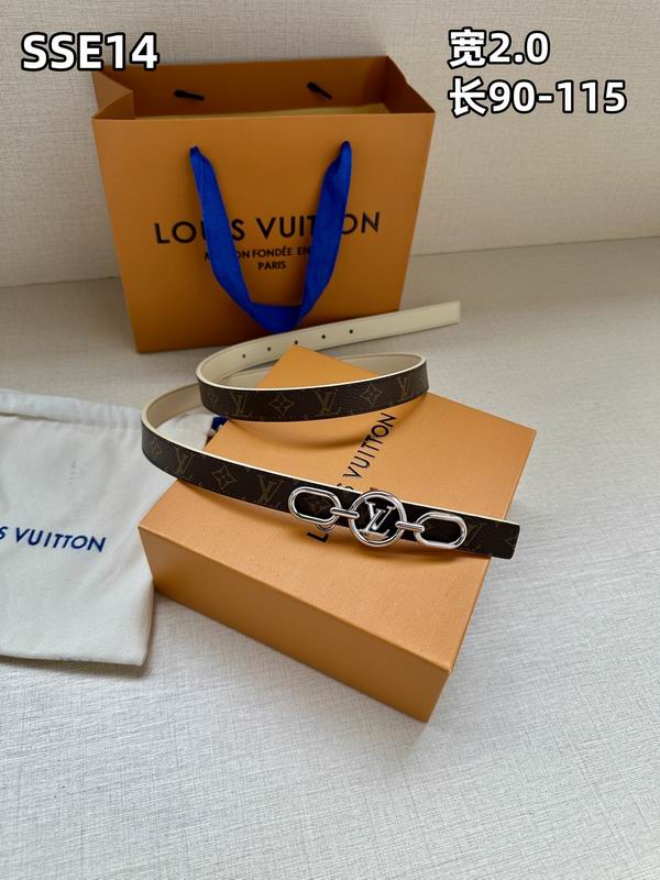 LV belt 20mmX90-115cm 8L (334)