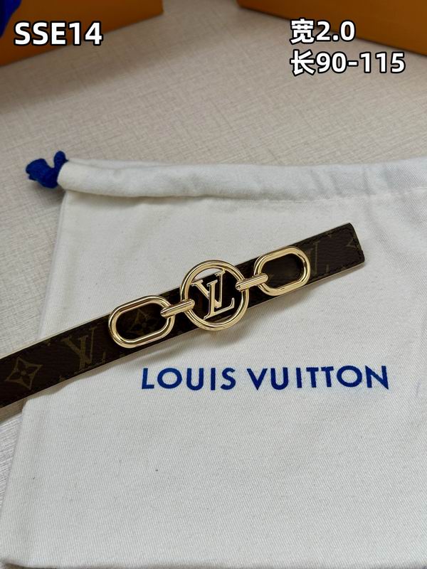 LV belt 20mmX90-115cm 8L (335)