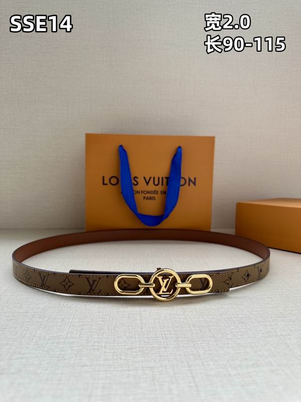 LV belt 20mmX90-115cm 8L (337)