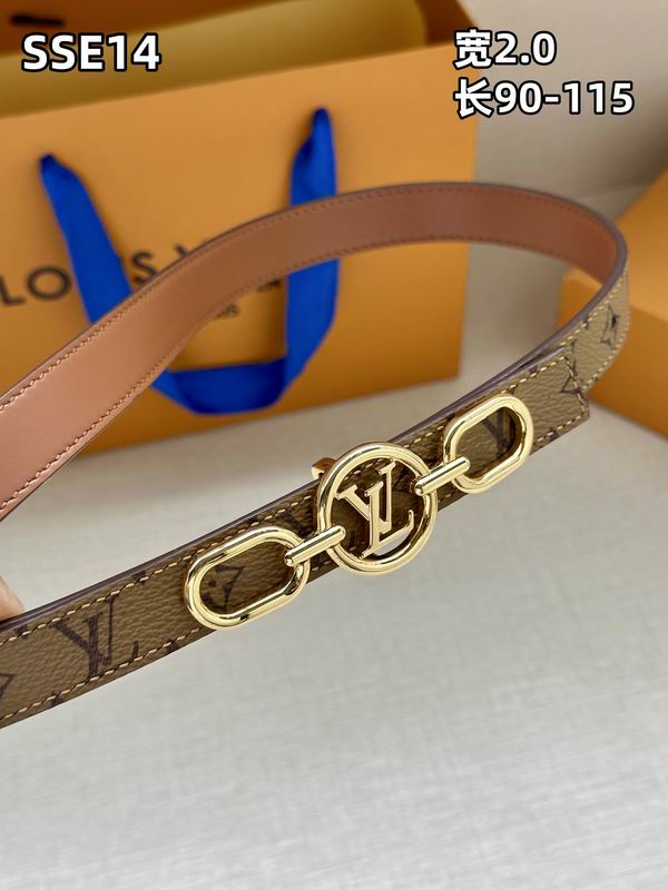 LV belt 20mmX90-115cm 8L (338)