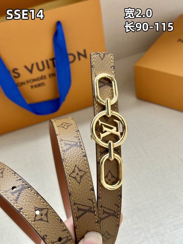 LV belt 20mmX90-115cm 8L (339)