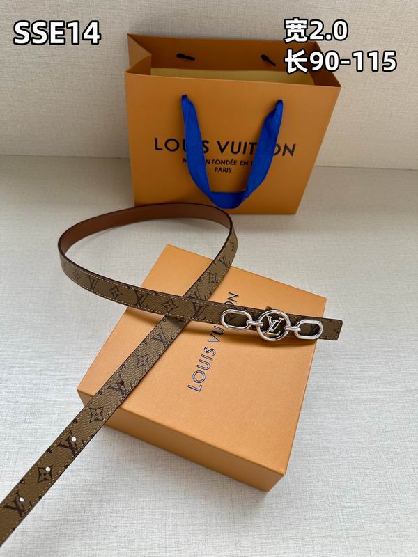 LV belt 20mmX90-115cm 8L (341)