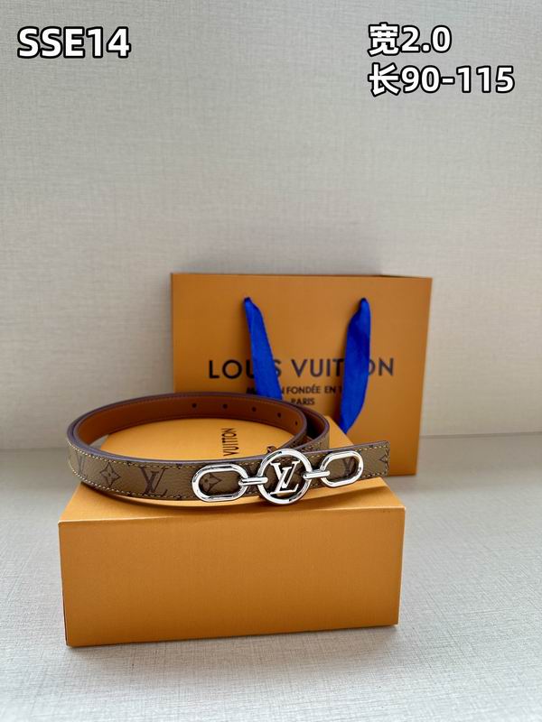 LV belt 20mmX90-115cm 8L (343)