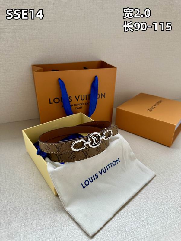 LV belt 20mmX90-115cm 8L (344)