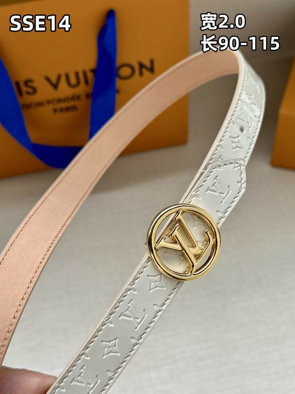 LV belt 20mmX90-115cm 8L (348)