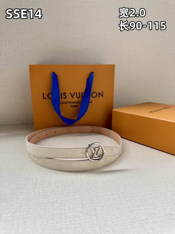 LV belt 20mmX90-115cm 8L (353)