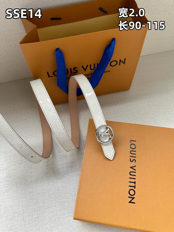 LV belt 20mmX90-115cm 8L (354)