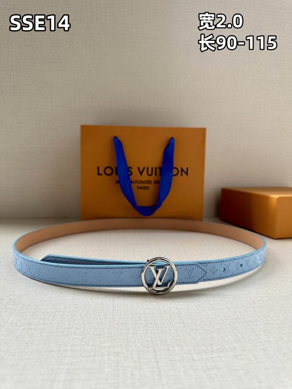 LV belt 20mmX90-115cm 8L (355)