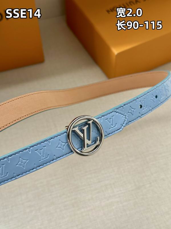 LV belt 20mmX90-115cm 8L (356)