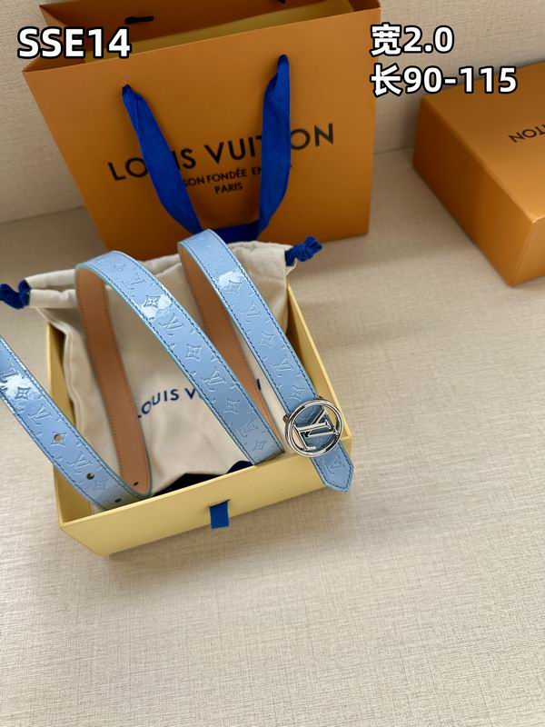 LV belt 20mmX90-115cm 8L (357)