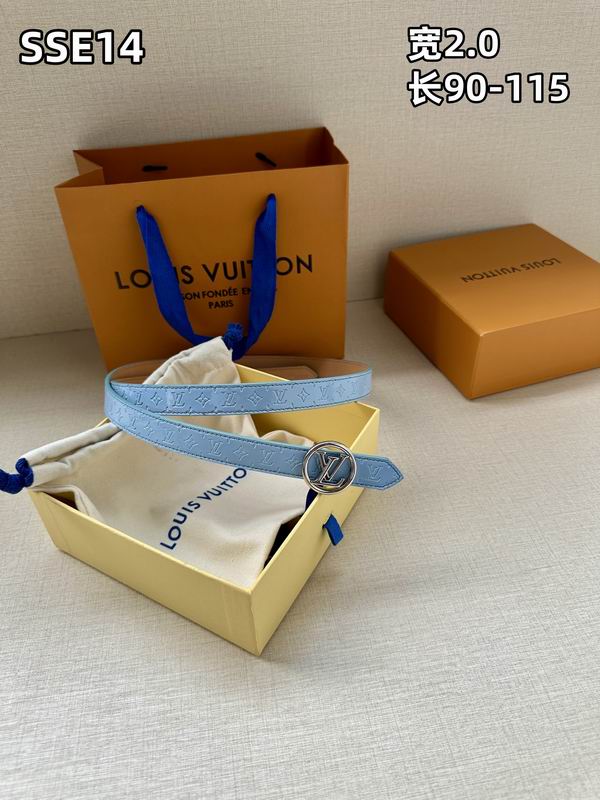 LV belt 20mmX90-115cm 8L (358)