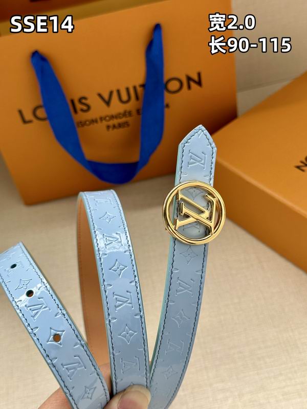 LV belt 20mmX90-115cm 8L (360)