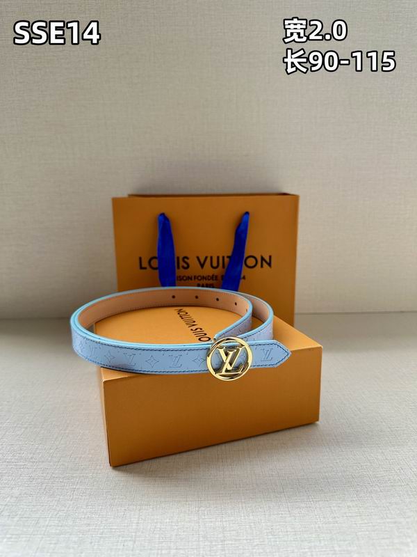 LV belt 20mmX90-115cm 8L (361)