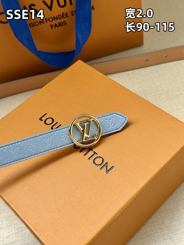 LV belt 20mmX90-115cm 8L (363)