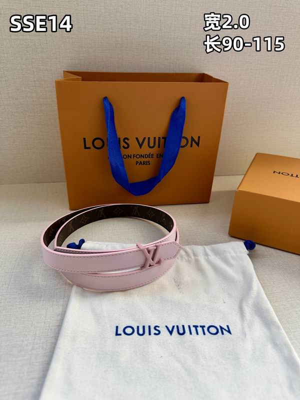 LV belt 20mmX90-115cm 8L (370)