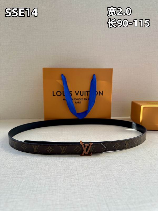 LV belt 20mmX90-115cm 8L (373)